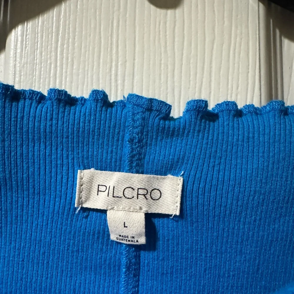 Pilcro Ruffle-Trim Baby Tee large - Picture 7 of 7